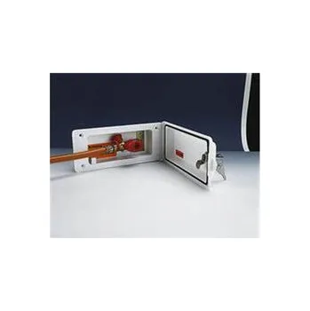 Elektrická zásuvka Bezpečnostní plynová zásuvka s klíčem Bílá (Plynová zásuvka)