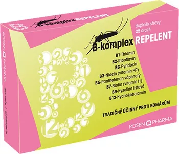 Rosen Pharma B-komplex Repelent 25 dražé