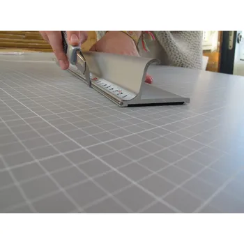 Řezací podložka Řezací podložka 60x45 cm, transparentní, oboustranná, tloušťka 3 mm (86200036)