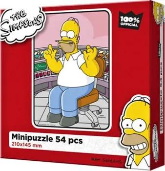 puzzle Efko The Simpsons Homer v práci