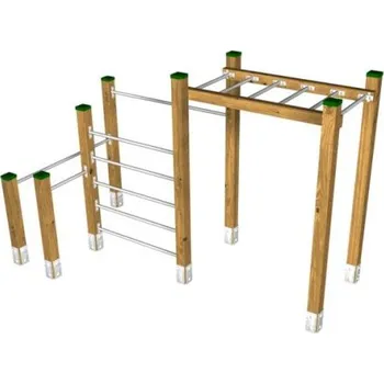 Dětské hřiště Playground System Workoutový prvek - venkovní fitness sestava Cubs 2 .