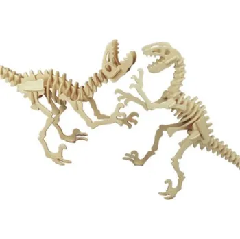 3D puzzle Woodcraft Deinonychus J018