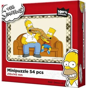 Puzzle efko The Simpsons Maxi bageta 54 dílků