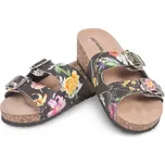 Fit Walk Dámské korkové pantofle květiny