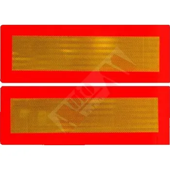 Zadní světlomet Reflexní tabule 565 x 195 mm P2 na přívěs (dle EHK 70.01)- samolepící