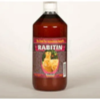 Rabitin 1 l mláďatům ihned po odstavu podporuje imunitu, snižuje úmrtnost. U samců podporuje spermatogenezi.