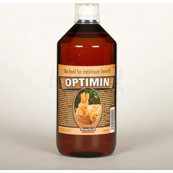 Chov hospodářského zvířete Optimin K 1 l Optimin je komplex vysoce účinných minerálních látek v tekuté formě