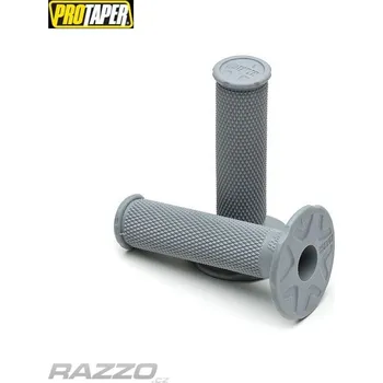 grip Gripy na moto ProTaper MX Single Density Full Diamond Grips Soft Light Grey