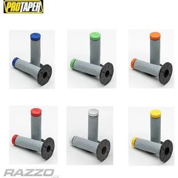 grip Gripy na moto ProTaper MX Tri Density Full Diamond Grips Modrá