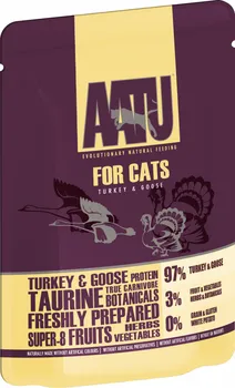 Krmivo pro kočku AATU Cat Turkey & Goose kapsička 85 g