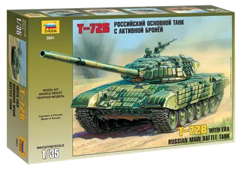 Plastikový model Zvezda T-72B ERA 1:35