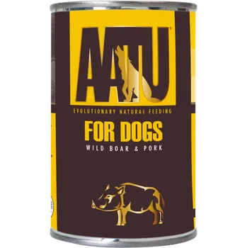 Krmivo pro psa AATU Dog konzerva Wild Boar/Pork 400 g