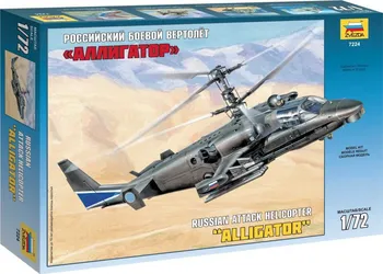 Plastikový model Zvezda Kamov Ka-52 Alligator Combat Helicopter 1:72