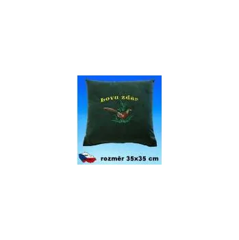 Dekorativní polštářek Polštář vyšívaný pro Myslivce BAŽANT