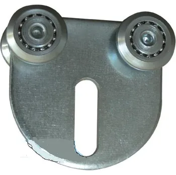 Čtyřkolečkový vozík s držákem pro kolejnici 339P vozík 1113P zatížení 2 vozíků 60 kg