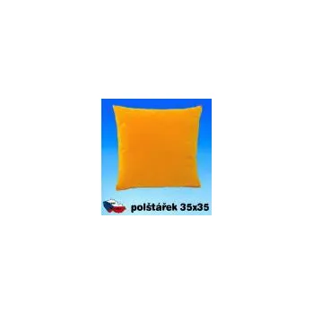 Dekorativní polštářek Polštářek 35x35 cm - MEDOVÝ