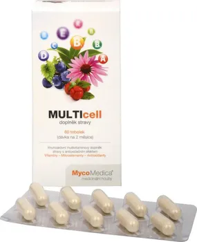 Přírodní produkt MycoMedica Multicell 60 tob.