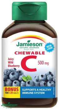 Jamieson Vitamín C 500 mg borůvka 120 tbl.