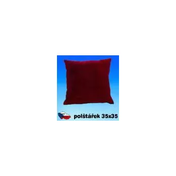 Dekorativní polštářek Polštářek 35x35 cm - VÍNOVÝ