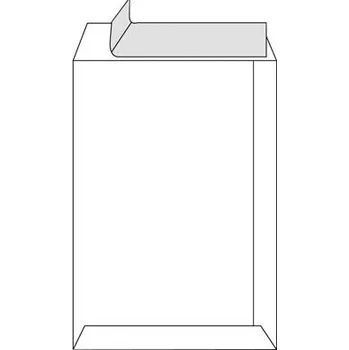 Obálka obchodní taška C4 bílá samolepicí KP, 25ks