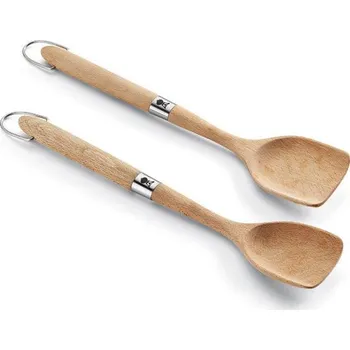 Weber Wok náčiní 2-dílné z bukového dřeva Příslušenství pro gril Weber Wok náčiní 2-dílné z bukového dřeva