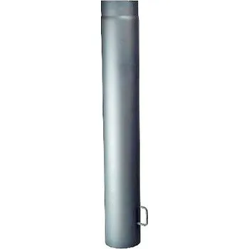 Kouřovod Roura kouřová s klap.150mm/1000 t.1,5mm Antracit