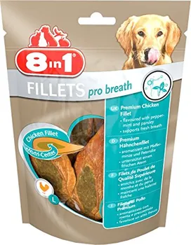 Pamlsek pro psa 8 in 1 Fillets Pro Breath S