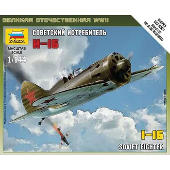 Zvezda I-16 Soviet Fighter 1:144 Plastikový model Zvezda I-16 Soviet Fighter 1:144