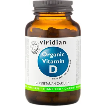 Viridian Organic Vitamin D 60 tbl.