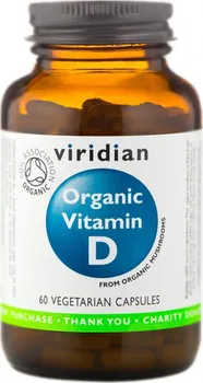 Viridian Organic Vitamin D 60 tbl.