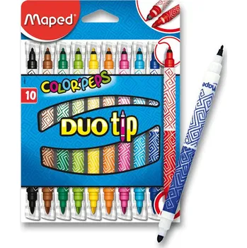 Maped Color'Peps Duo Tip 10 oboustranných fixů