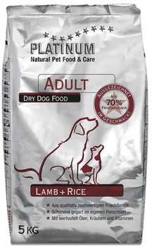 Krmivo pro psa Platinum Natural Adult Lamb/Rice