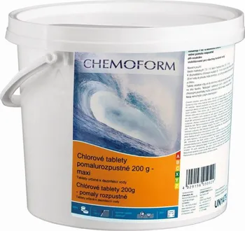 Bazénová chemie Chemoform chlorové tablety Maxi tableta 200 g