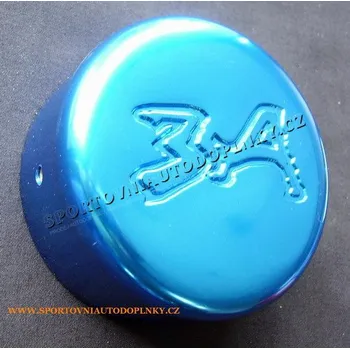 ALU KRYT NÁDOBEK KAPALIN SERVO MODRÁ 9 CM