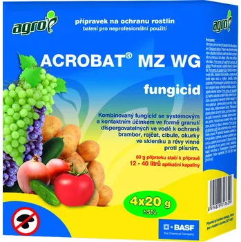 Fungicid Agro Acrobat MZ WG 4x 20g