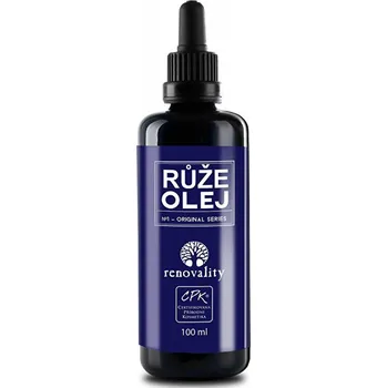 Kosmetika Renovality masážní a tělový olej růže 100 ml