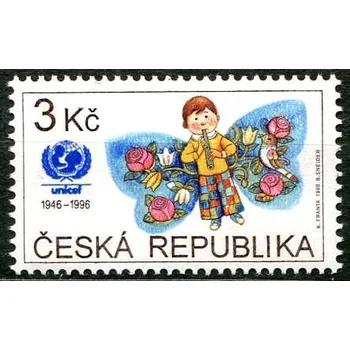 Poštovní známka Česká pošta (1996) č. 121 ** (3 Kč) - ČR - UNICEF