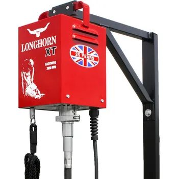 Úprava srsti hospodářského zvířete LONGHORN XT 240V kompletní sestava profi stříhacího strojku na ovce pevný náhon, pin