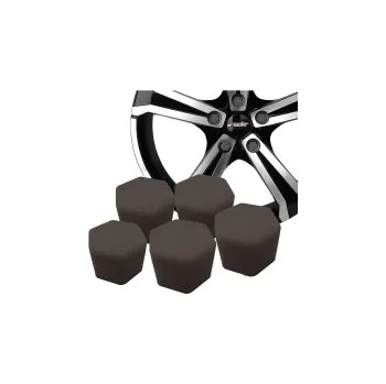 Tuning Simoni Racing kryty kolových šroubů silikonové pro šrouby s hlavou 19mm - 20kusů (barva černá)