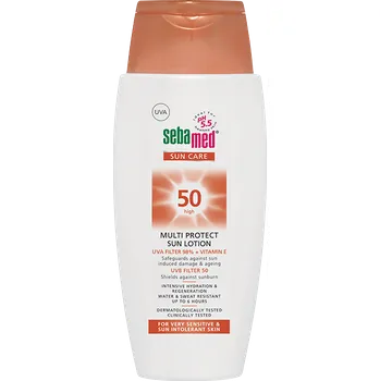 Přípravek na opalování Sebamed OF 50 opalovací mléko 150 ml