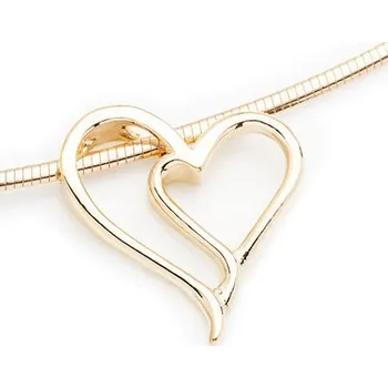 Přívěsek Dámský zlatý přívěsek ve tvaru srdíčka cca 585/1,30gr 241040847 (241040847 - POŠTOVNÉ ZDARMA)