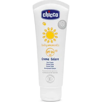 Přípravek na opalování Chicco Opalovací krém SPF 50 75 ml
