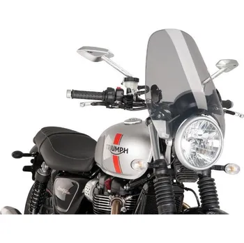 Plexi na motorku Puig Custom II 0336H "Touring" tónované (Universální)