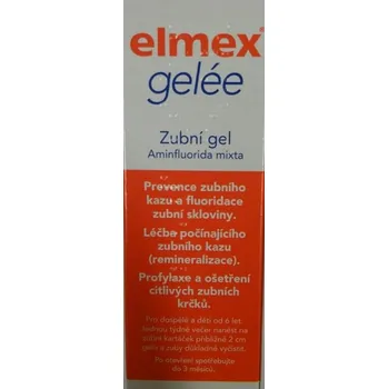 zubní pasta Gaba Elmex Gelée zubní gel 25 g
