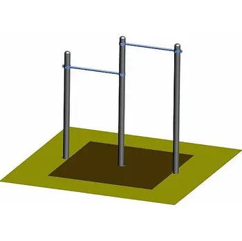 Dvojitá hrazda - přítahy WK06, Workoutový prvek