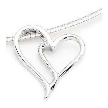 Přívěsek Dámský zlatý přívěsek zlaté srdíčko cca 585/1,20gr 341040847 (341040847 - POŠTOVNÉ ZDARMA)