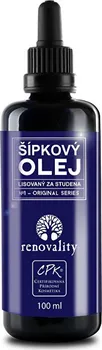 Pleťový olej Renovality Šípkový olej za studena lisovaný 100 ml