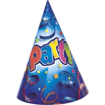 Party dekorace PARTY STREAMERS party čepičky 6 ks