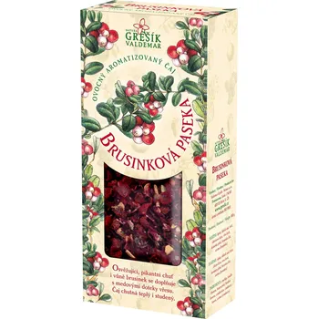Čaj Valdemar Grešík Brusinková paseka sypaný čaj 100 g
