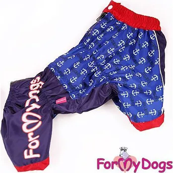 Obleček pro psa For My Dogs Obleček pro psy – pláštěnka For My Dogs, modrá Velikost: A1